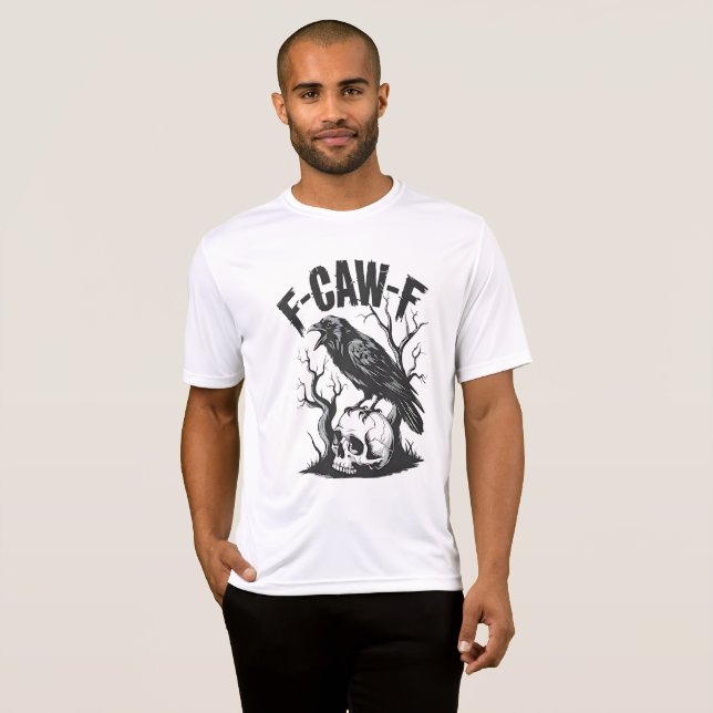T-shirt Hommes F CAW F halloween (Devant entier)