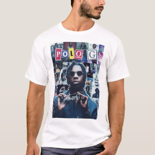 T-shirt Hommes Femmes Américaine Lil Rapper Tjay Chanteur 
