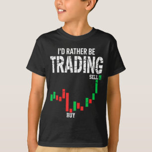 T-shirt Hommes Femmes Cool Bourse Trader Jour de négociati