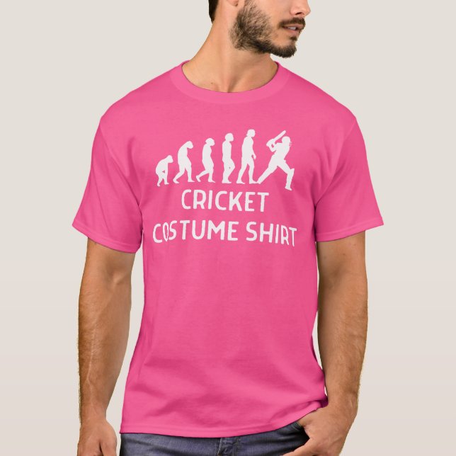 T-shirt Hommes femmes de cricket (Devant)