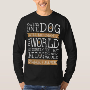 T-shirt Hommes Femmes Équipe de sauvetage animal Cadeau Am