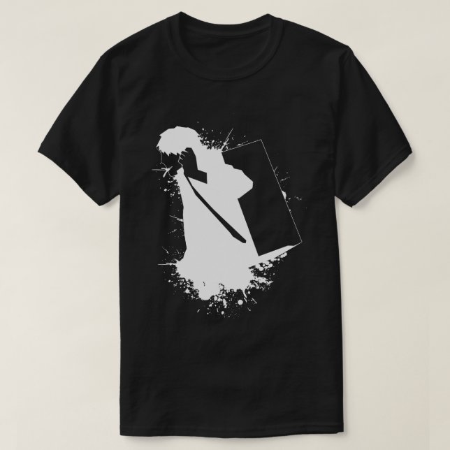 T-shirt Hommes Femmes Japonais Mushishi Manga Fans Drôle (Design devant)