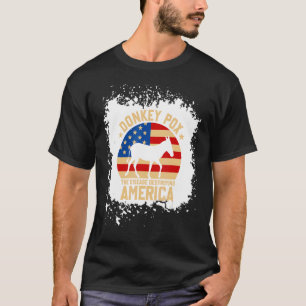T-shirt Hommes Femmes Pox D'Âne La Maladie Détruisant Amér