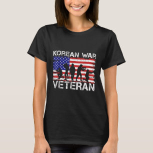 T-shirt Hommes Femmes Vétéran de guerre coréen