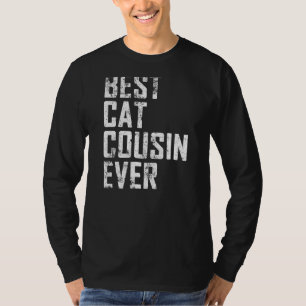 T-shirt Hommes Fête des Père Meilleur Chat Cousin Jamais V
