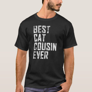 T-shirt Hommes Fête des Père Meilleur Chat Cousin Jamais V