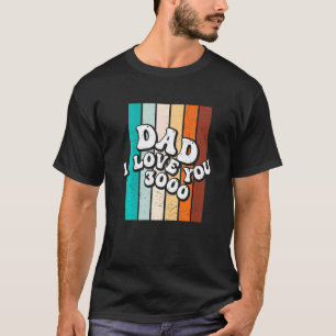 T-shirt Hommes Fête des pères Papa Je T'Aime Fière Famille