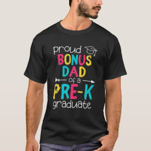 T-shirt Hommes Fier Bonus Papa Père Préscolaire Famille Ma