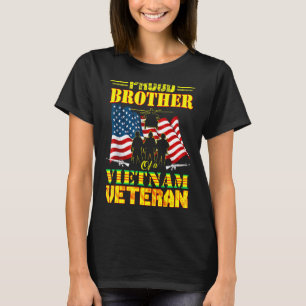 T-shirt Hommes Fier Frère D'Un Vieux F Militaire Viêt Nam