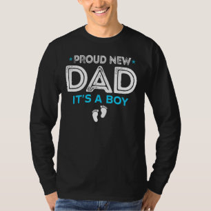 T-shirt Hommes Fier Nouveau X0008 Papa C'est un garçon Gen