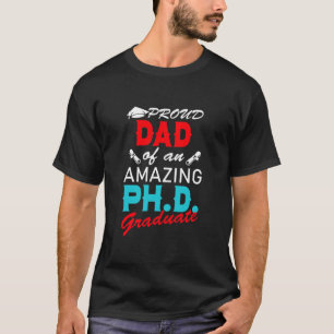 T-shirt Hommes Fier Papa Doctorat Doctorat Doctorat Doctor