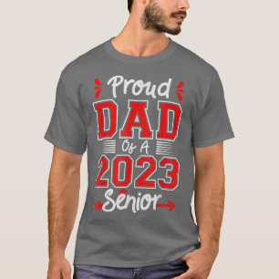 T-shirt Hommes Fier Papa d'un Diplôme Supérieur de 2023 So