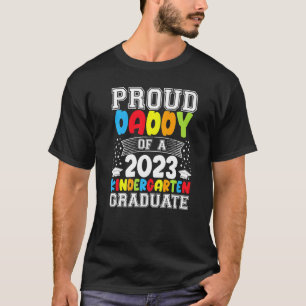 T-shirt Hommes Fier Papa D'Une Maternelle De 2023 G