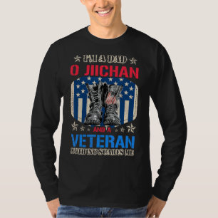 T-shirt Hommes Fier Papa O Jiichan Et Vétéran Fête des pèr