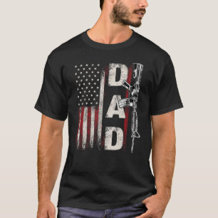 T-shirt Hommes Fier Papa Papa Papa Papa Papa Papa Daddy Dr