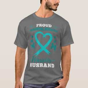 T-shirt Hommes Fier Trigeminal Neuralgie Mari guerrier