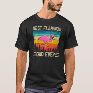 T-shirt Hommes Flamant rose Oiseau Vintage Meilleur Flaman