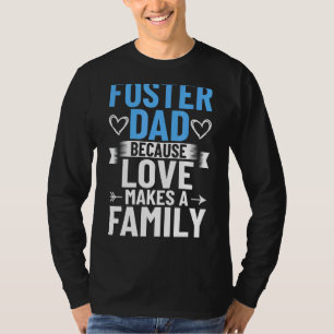 T-shirt Hommes Foster Père Fête des pères Foster Care Amou