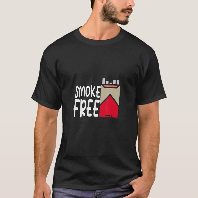 T-shirt Hommes Fumer Cessez De Fumer Non Fumeur Nicotine (Devant)