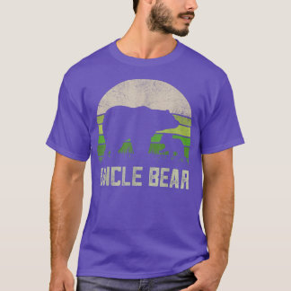 T-shirt Hommes Funny Uncle Bear Shirts De Niece & Nephew,