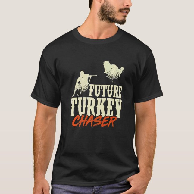 T-shirt Hommes Futur Turc Chaser Turquie Chasseur Aime Cha (Devant)