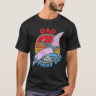 T-shirt Hommes Garçon Anniversaire I Papa I Pterodactylus 