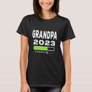 T-shirt Hommes Grand-père Chargement 2023 Gramp à être pro