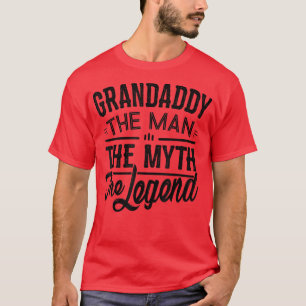 T-shirt Hommes Grand-Père Homme Mythe Légende Grand-père P