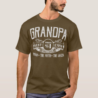 T-shirt Hommes grand-père personnalisé meilleur non