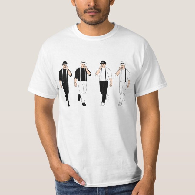 T-shirt Hommes grossiers (Devant)