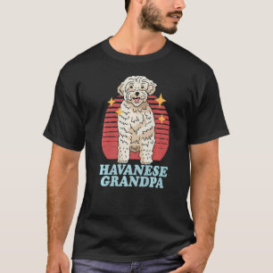 T-shirt Hommes Havanais Grand-pa Propriétaire de chien Hav