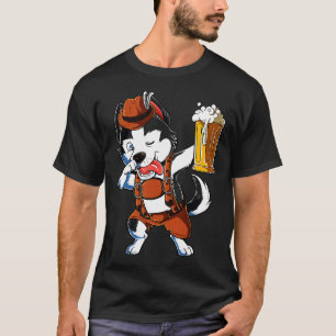 T-shirt Hommes Husky Lederhosen