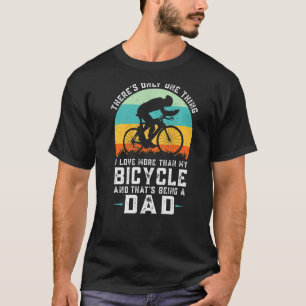 T-shirt Hommes Il n'y a qu'un seul Penser que je Vélo Ride