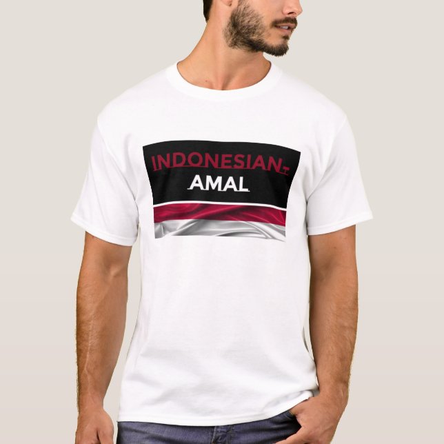 T-shirt Hommes indonésiens-amaux (Devant)