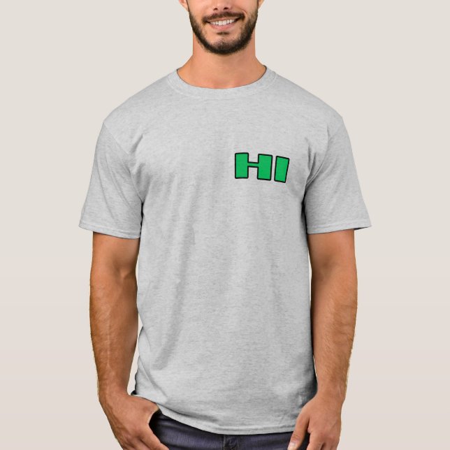 T-Shirt Hommes Intelligence Humaine (Devant)