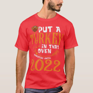 T-shirt Hommes J'Ai Mis Une Turquie Dans Ce Four Grossesse