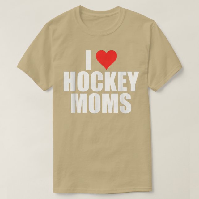 T-shirt Hommes J'Aime Hockey Moms Humoristique Hockey Love (Design devant)