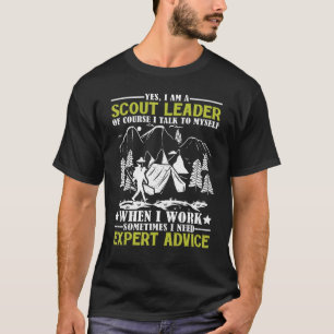 T-shirt Hommes Je me parle Scouts de SPL Leaders garçons s