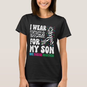 T-shirt Hommes Je Porte Du Zèbre Pour Mon Fils Des Défense