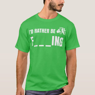 T-shirt Hommes Je préfère faire de l'agriculture amusante