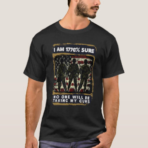 T-shirt Hommes Je Suis 1776 Sûr Que Personne Ne Prend Mes