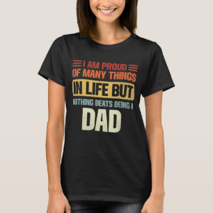 T-shirt Hommes Je Suis Fier D'Être Papa Papa