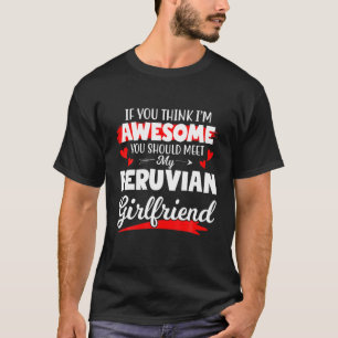 T-shirt Hommes Je suis génial Vous devriez rencontrer ma f