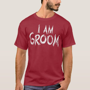 T-shirt Hommes JE SUIS LE MARIÉ T Hommes Drôle Enterremen