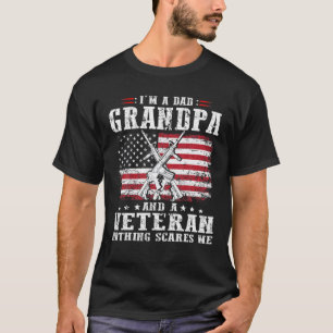 T-shirt Hommes Je suis un papa grand-père Fête des pères v