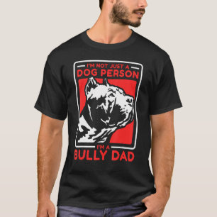 T-shirt Hommes Je suis un taureau papa propriétaire de chi