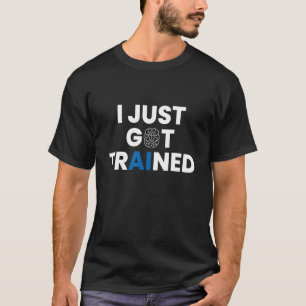 T-shirt Hommes Je Viens De Recevoir Une Intelligence Artif