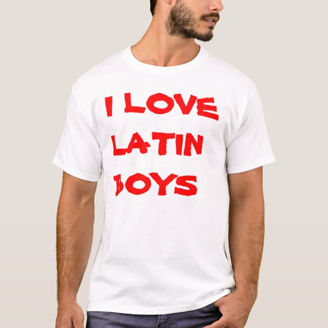 T-SHIRT HOMMES LATINS (Devant)