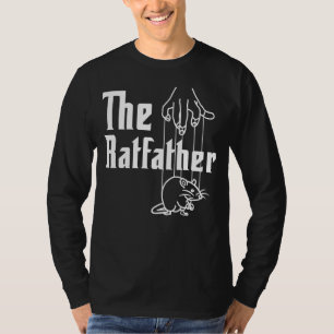 T-shirt Hommes Le Ratfather Rat Papa Rodent Animal Pères D