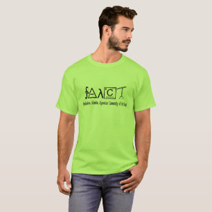 T-shirt Hommes (légers) athées de chemise de groupe de